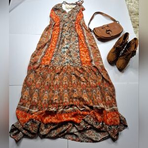 Luukse Boho Maxi Dress Size XL